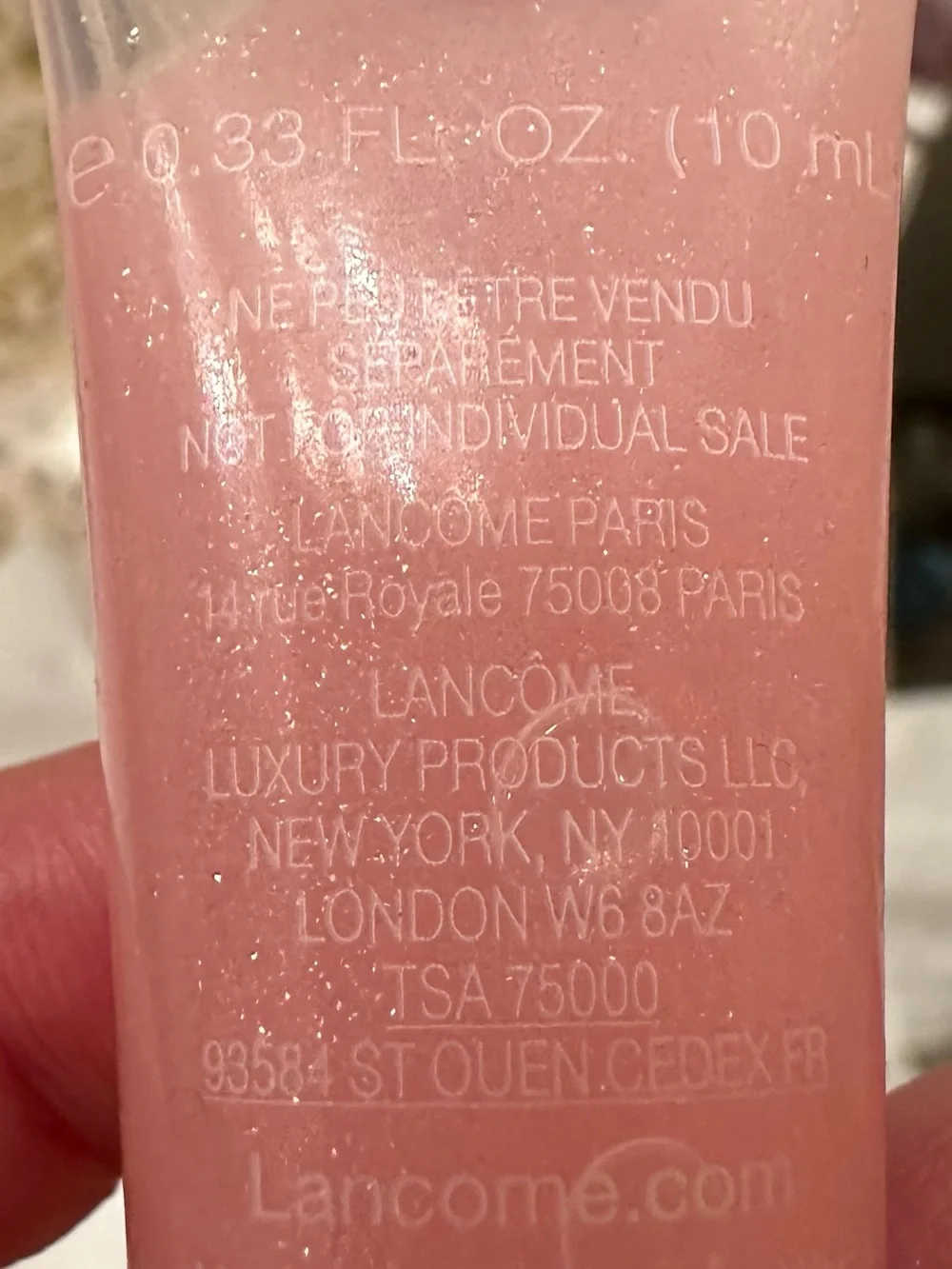 Lancôme juicy tube